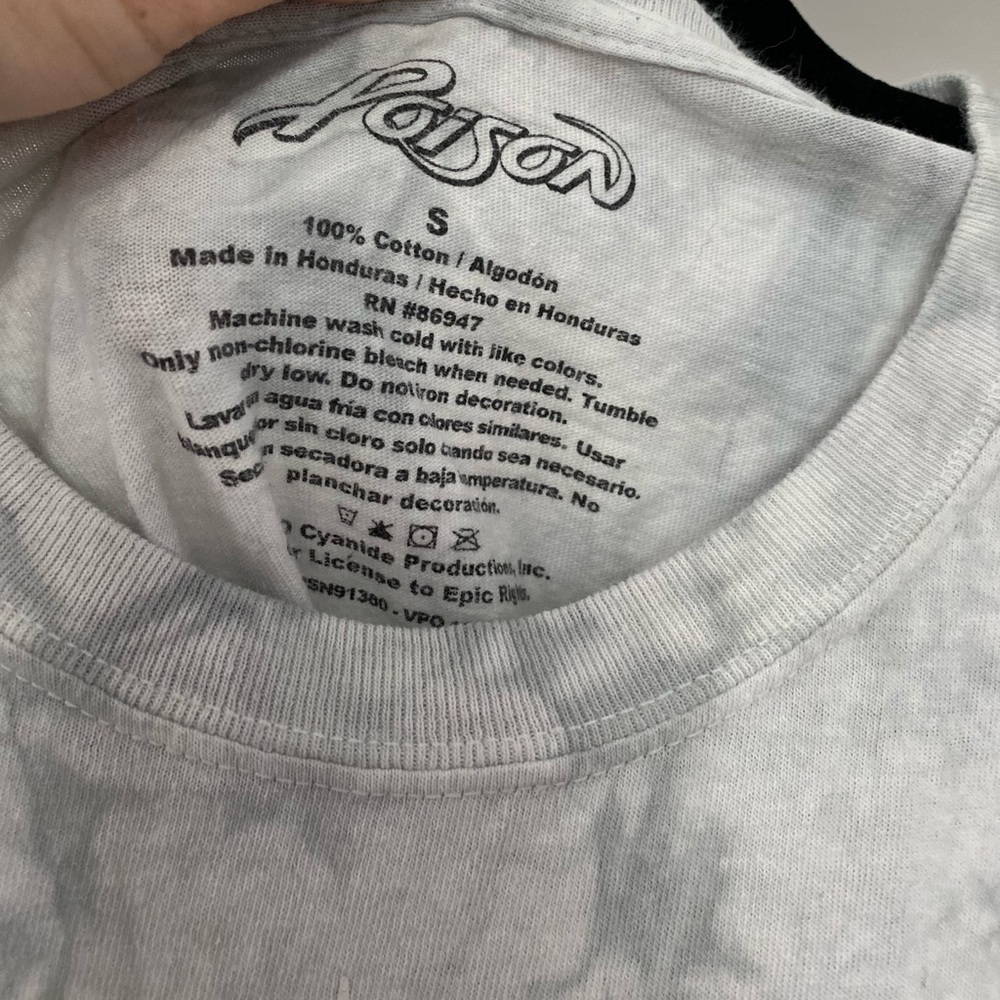 Poison band shirt - Picture 5 of 6